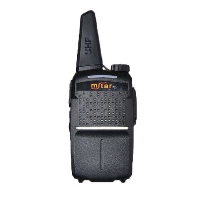 Mstar Mx66 Mini Walkie Talkie de espera larga con 128 canales de almacenamiento