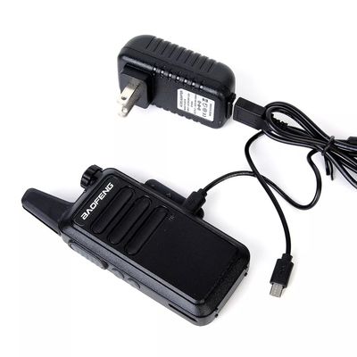 3.7V Radio para niños Mini Walkie-Talkie VHF UHF Radio portátil de dos vías Baofeng Bf-T7