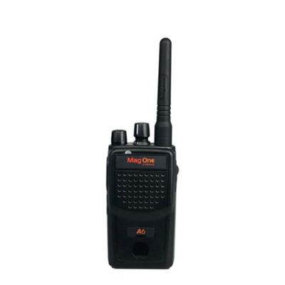 Radio profesional A6 Intercomunicador portátil de fuerte penetración con 128 canales de almacenamiento