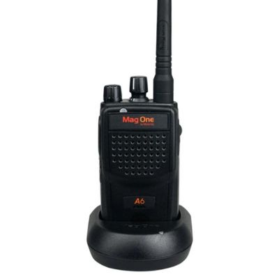 Radio profesional A6 Intercomunicador portátil de fuerte penetración con 128 canales de almacenamiento