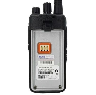 EVX-C31 Intercomunicador portátil digital analógico de doble uso con batería Li-on y otra potencia de salida