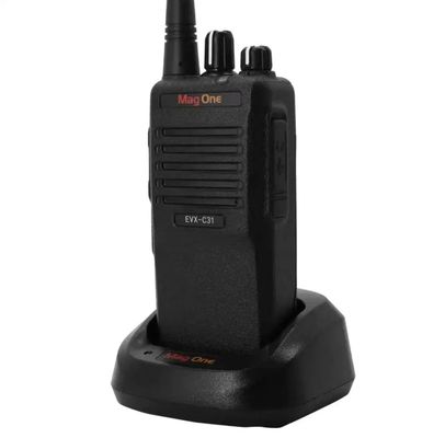 EVX-C31 Intercomunicador portátil digital analógico de doble uso con batería Li-on y otra potencia de salida