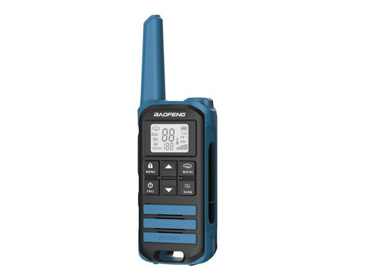 Nivel de resistencia al agua IPX5 Mini Walkie-Talkie Baofeng FR-22A con cabello recto