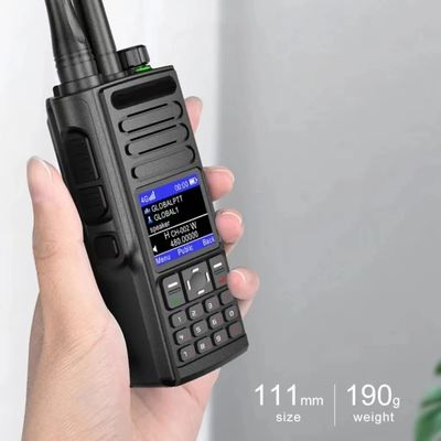 4G Walkie Talkie Ptt de modo dual con tarjeta SIM Radio de dos vías de alcance global UHF/VHF Smartphones Jm-T350 En 2024
