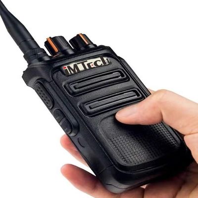 Jmtech 10W de alta potencia de dos vías de radio IP67 impermeable VHF UHF Selección para profesionales