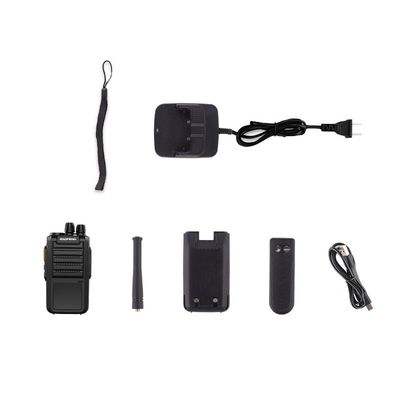 VHF136-174 o UHF 400-470 MHz Walkie Talkie con cifrado de voz de larga duración
