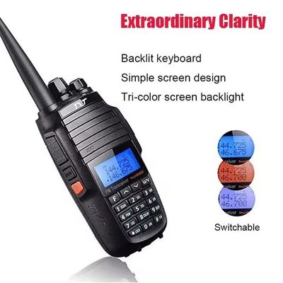 TH-UV8000e Ham Walkie Talkie con distancia de 10 Km y rango de frecuencia VHF 136-174