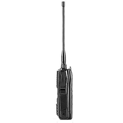 Walkie Talkie negro con capacidad de batería de 4000mAh y escaneo de múltiples frecuencias