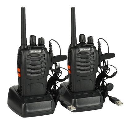 Baofeng Bf-88E 1500mAh Walkie Talkie portátil de dos vías para FRS y radio de jamón en 2024