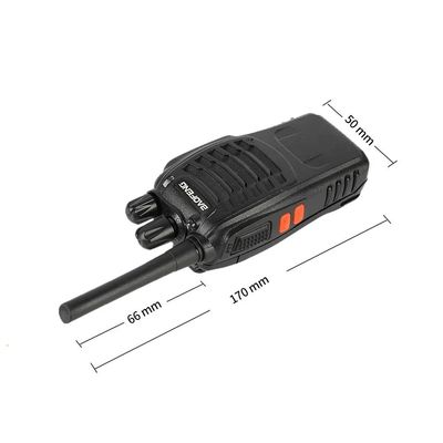Baofeng Bf-88E 1500mAh Walkie Talkie portátil de dos vías para FRS y radio de jamón en 2024