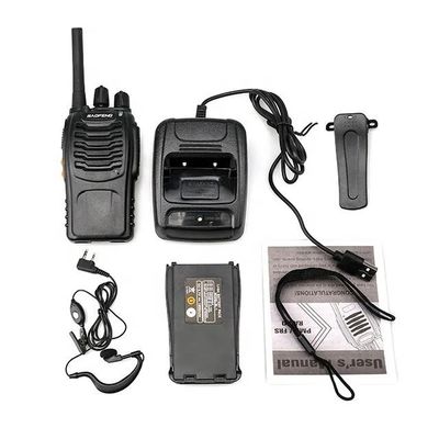 Baofeng Bf-88E 1500mAh Walkie Talkie portátil de dos vías para FRS y radio de jamón en 2024