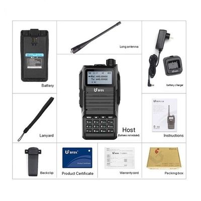 Productos de Walkie Talkie de Beifeng Bfdx Bf-S6 Rango de frecuencia de alta potencia 400-470MHz