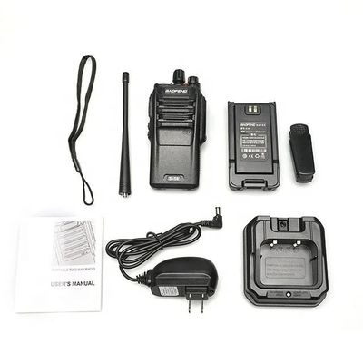 220g Baofeng S-56 10W Radio de jamón de banda doble impermeable IP57 IP67 FM UHF Transceptor móvil Walkie Talkie portátil En 2024