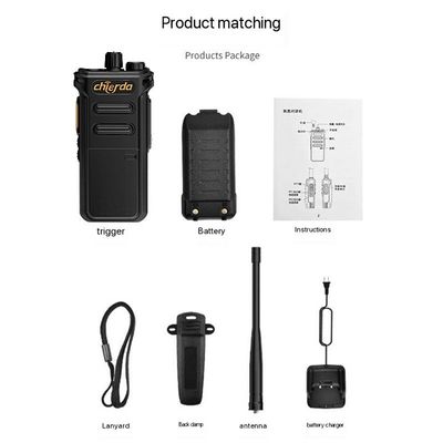 Productos Walkie Talkie de alta potencia en rosa para 2024 y Chierda TC358 mayorista