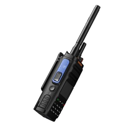 Red pública Walkie Talkie Yanton T-X780 Modo doble con función de alarma 194g Negro