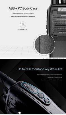 7.4V Voltado de funcionamiento Beifeng Bf620s Walkie Talkie 128 canales de almacenamiento para profesionales