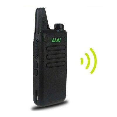3W WLN KDC1 UHF400-470MHz KD-C1 Mini Walkie Talkie Radio con capacidad de batería de 1500mAh