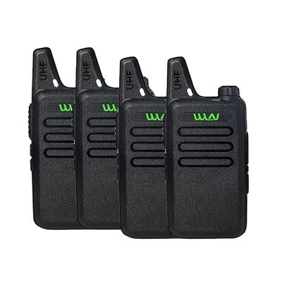 KD-C1 2-3KM MINI Transceptor portátil Transceptor FM con espacio entre canales de 12.5KHz/25KHz