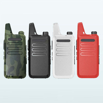 UHF400-480MHz Comunicación inalámbrica portátil Radio bidireccional para un rango de conversación de 2-5KM