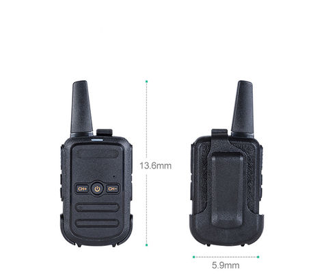 Comunicación inalámbrica de mano KD-C10 OEM/ODM Mini Walkie Talkie UHF400-480MHz 16CH