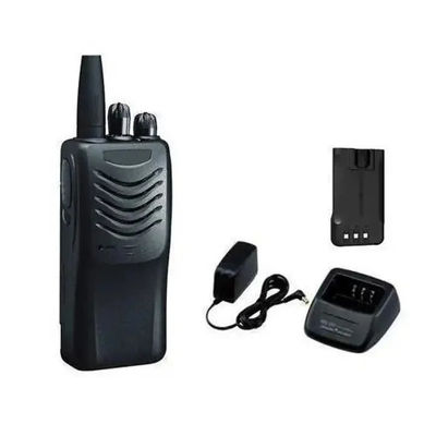 Kenwood UHF/VHF Walkie Talkie portátil con canal de almacenamiento de 16CH y estilo terminal