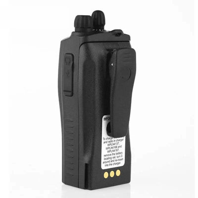 Radio digital UHF/VHF Walkie Talkie portátil con batería de iones de litio y rango de conversación de 5-10 km