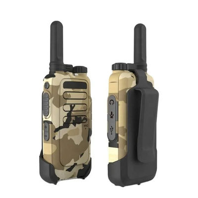 Dual Band Jamón Colorido Walkie Talkie portátil 400-470mhz 16 Canal 3.7v portátil portátil 3-6km