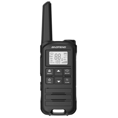 Mini Walkie Talkie de estilo terminal portátil con rango de frecuencia de 136-174/403-527MHZ