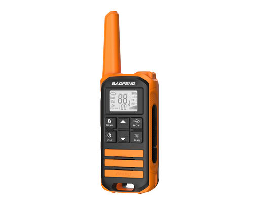 Mini Walkie Talkie de estilo terminal portátil con rango de frecuencia de 136-174/403-527MHZ