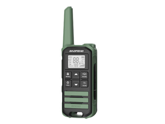 Mini Walkie Talkie de estilo terminal portátil con rango de frecuencia de 136-174/403-527MHZ