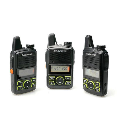 Mini Walkie Talkie portátil de banda doble móvil con potencia de salida de 5W y función VOX