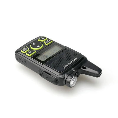 Mini Walkie Talkie portátil de banda doble móvil con potencia de salida de 5W y función VOX