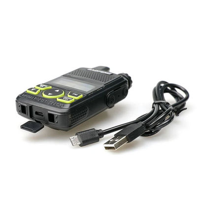 Mini Walkie Talkie portátil de banda doble móvil con potencia de salida de 5W y función VOX