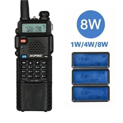 110*58*32mm Walkie-Talkie portátil inalámbrico con función VOX Radio móvil de dos vías