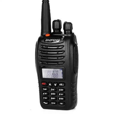 VOX Función de banda doble VHF UHF Ham Walkie Talkie para comunicación inalámbrica portátil