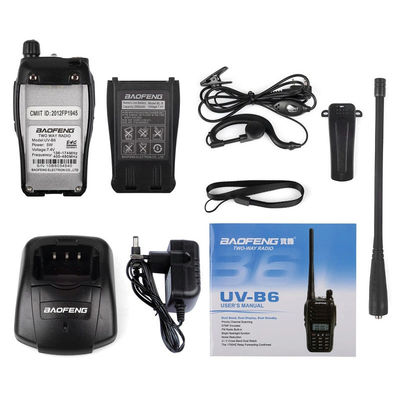 110*50*32mm Dtmf Codificación Walkie Talkie portátil inalámbrico Walkie Talkie portátil de jamón