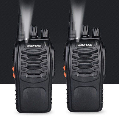 Rango de conversación portátil IP67 Walkie Talkie a prueba de agua Baofeng BF-888S