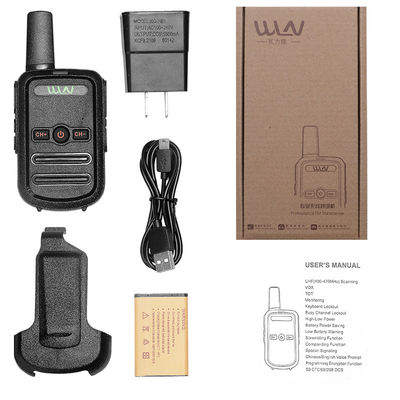 WLN KD-C52 Walkie Talkie Bajo Superior 3-5KM Rango de frecuencia Rango de 400-470MHz