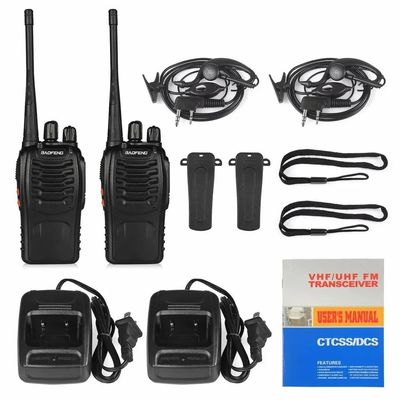 BF Baofeng 888 Batería de litio Walkie-Talkie bidireccional para niños Bluetooth Walkie-Talkie