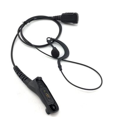 Motorola DP4801E Walkie Talkie auricular con forma D única y estándar de resistencia al agua IPX-4