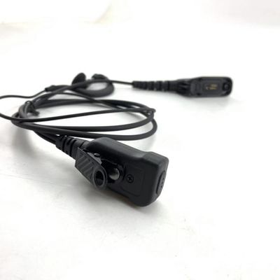 Motorola DP4801E Walkie Talkie auricular con forma D única y estándar de resistencia al agua IPX-4
