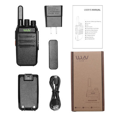 WLN KD-C110 Walkie Talkie Largo tiempo de espera y potencia de salida para una comunicación fluida