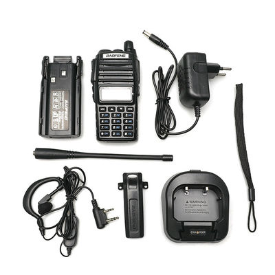 220g Negro UV82 8W BAOFENG Dual Band 2 Way Walkie Talkie UV-82 y Radio más vendida