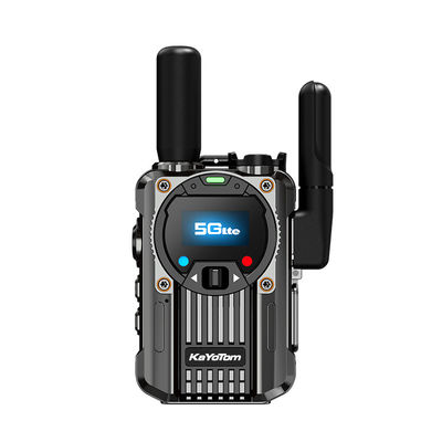 4G POC Walkie Talkie de aleación de zinc con función de radio FM y soporte exclusivo de PTT