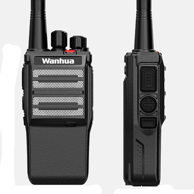 Transceptor UHF FM portátil de dos vías Radio 8W Radio portátil de banda única Walkie Talkie