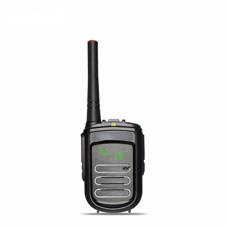 Modo de modulación UHF VHF FM 90mm*61mm*30mm Certificado CE Mini Digital Walkie Talkie
