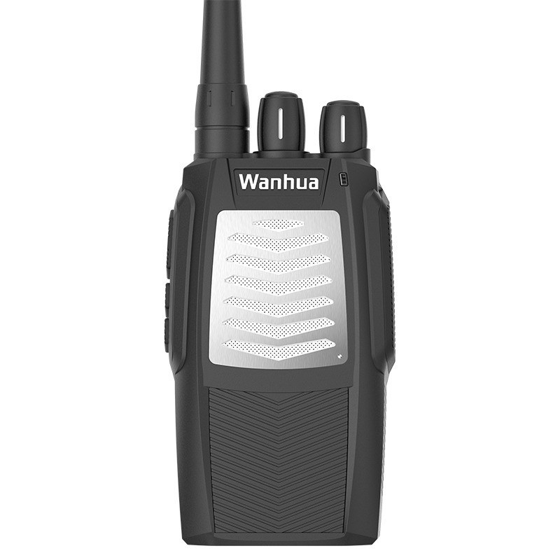 Talkie-talkie UHF portátil profesional con estabilidad de frecuencia y cifrado de 2,5 ppm
