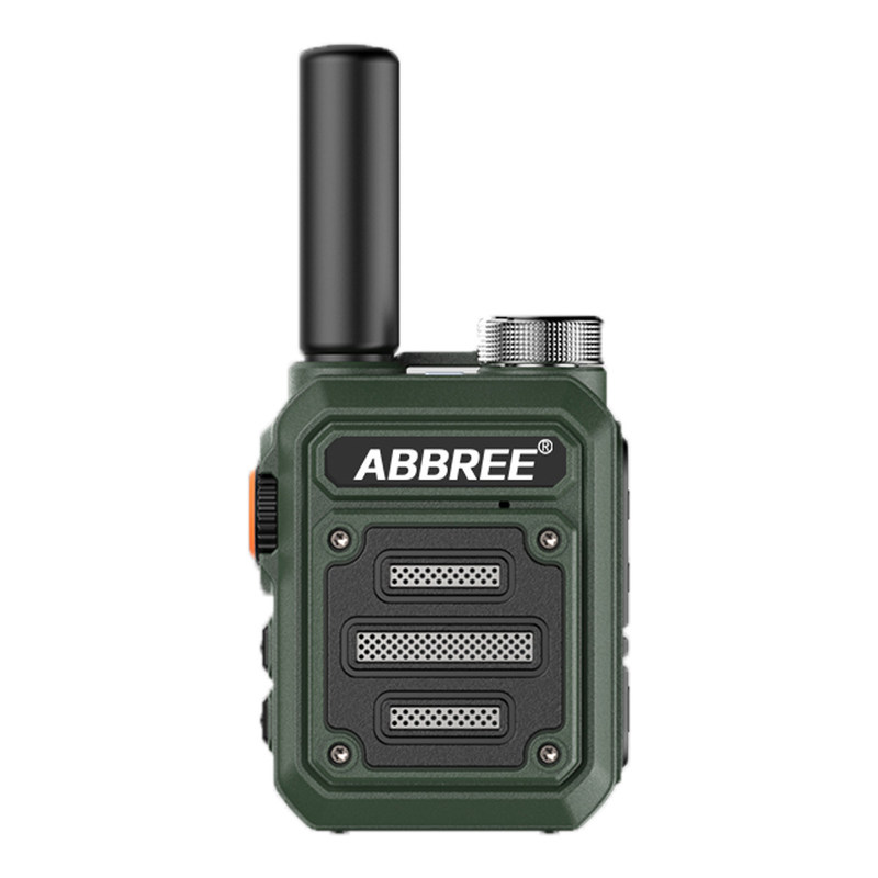 ABBREE AR-63 Wireless Walkie talkie para la caza Camo de color / Brown Talk Rango de 3km-10km
