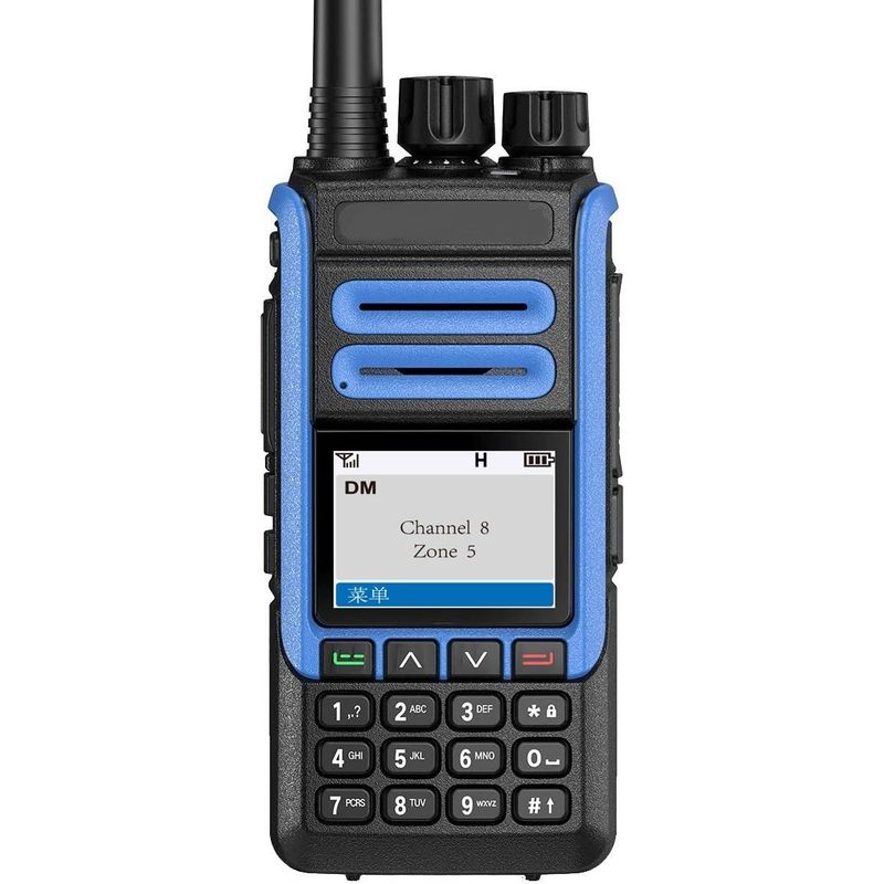 VHF 136-174MHz Tk-3207 UHF 400-470MHz Dos vías de radio de largo alcance Walkie Talkie para BF-DR1802