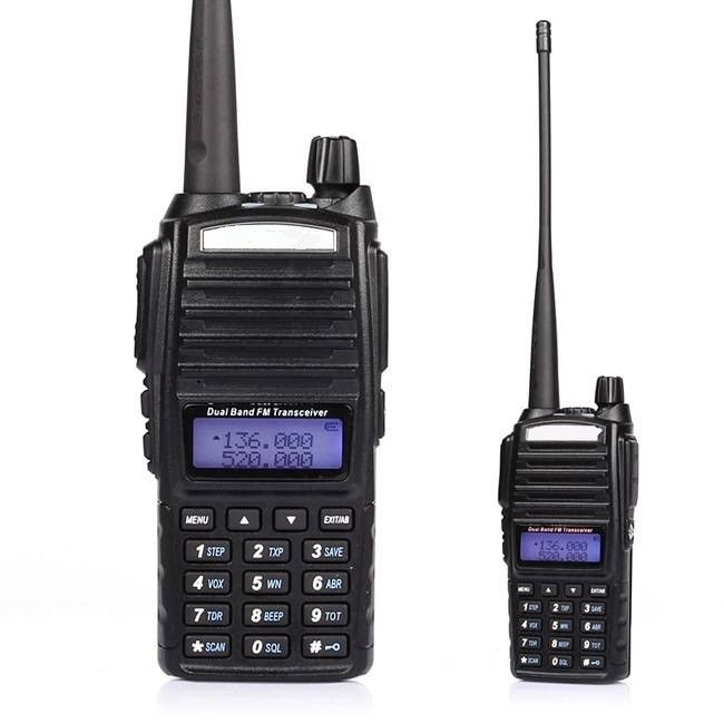 Transceptor de radio de largo alcance Zello Walkie Talkie BF-8201 Uhf para senderismo profesional